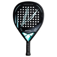 Padelschläger frontal (stehend) türkis 